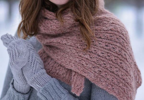 Eyelet Lace Scarf