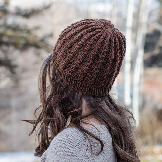 Simple Twist Hat - PDF