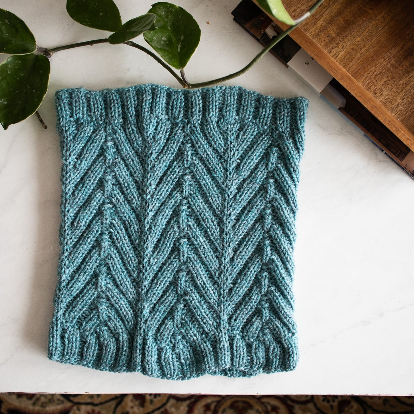 Herringbone Ridge Cowl - PDF